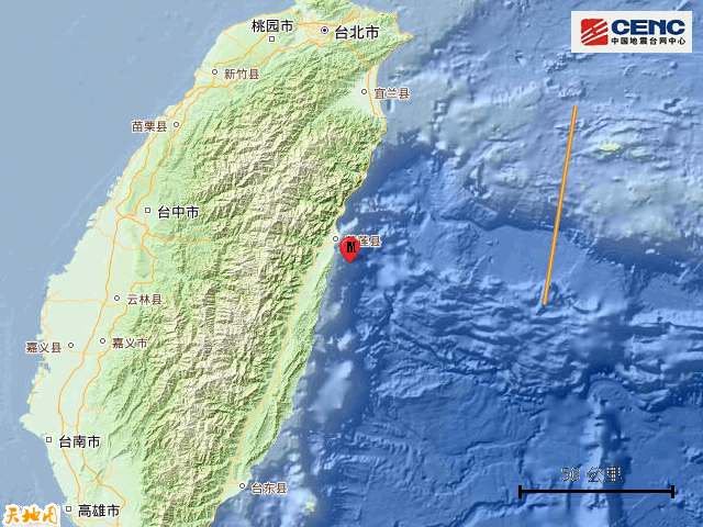 台湾5.1级地震 福建多地有震感