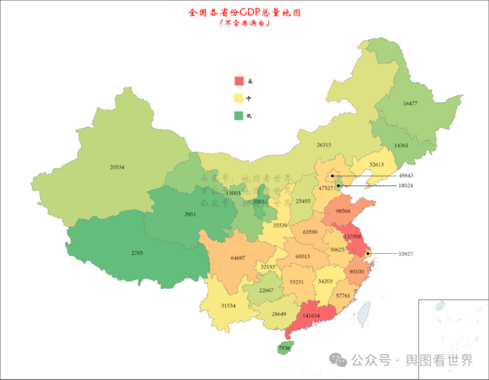 一文解读，中国31省份在2024年的GDP展望